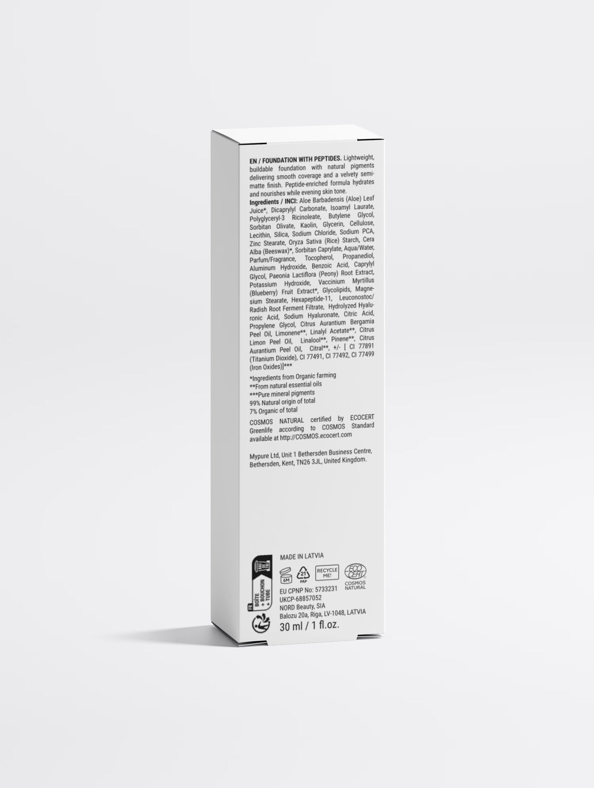 Fondotinta ai peptidi - 40 Deep Neutral