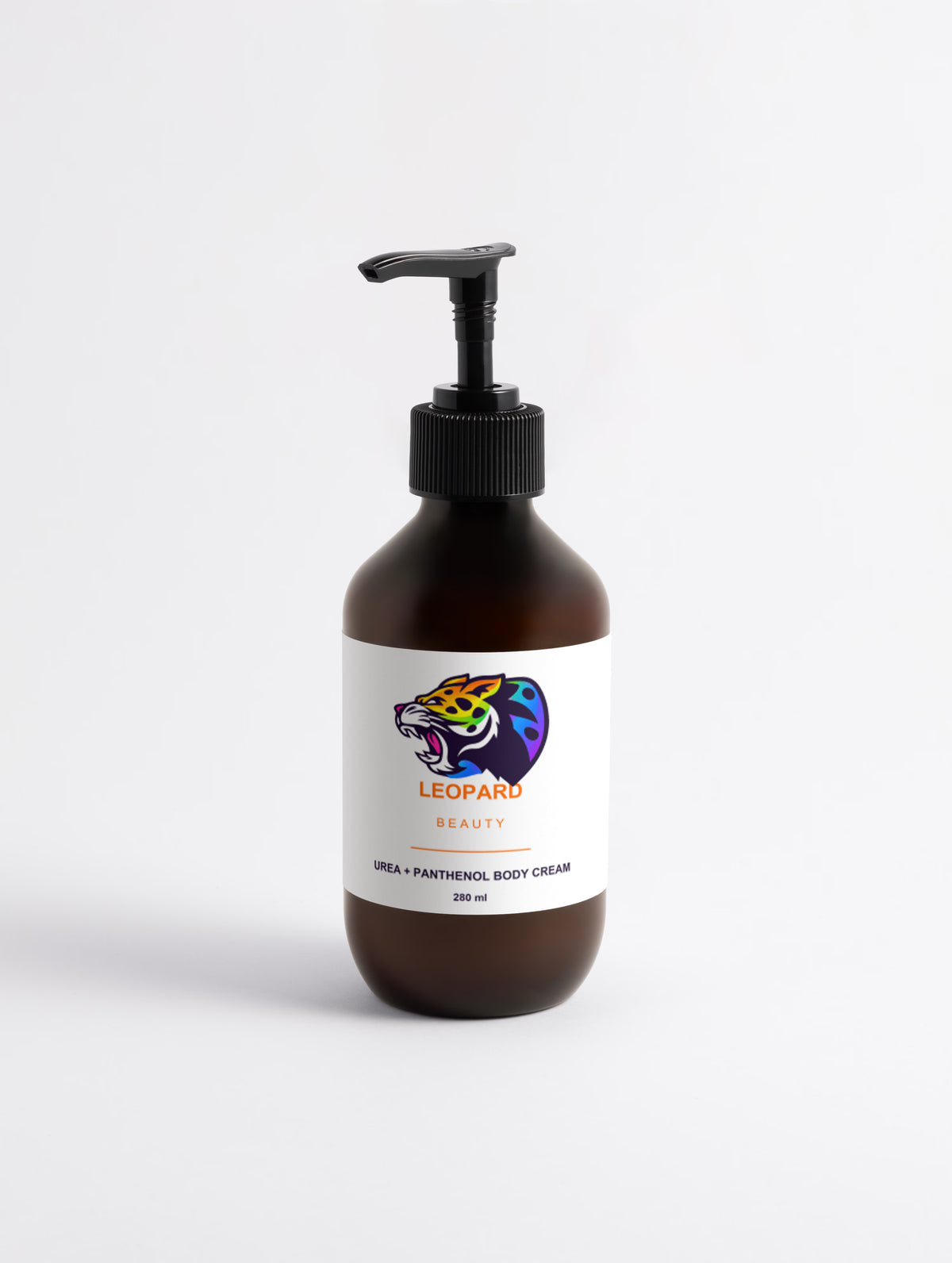 Crema corpo con urea 5% e pantenolo 2% - Flacone ambrato